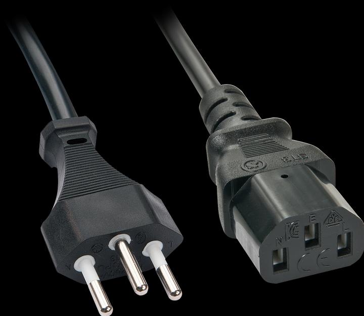 Lindy IEC-Netzkabel (2 m)