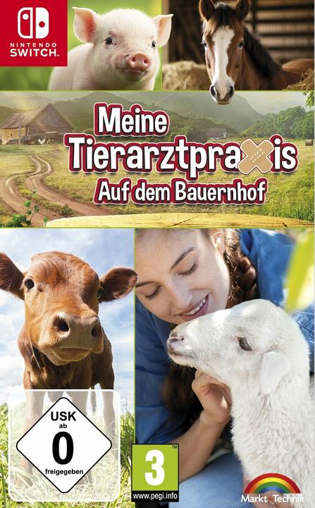Actual product image My veterinary practice: On the farm (Switch OLED, Switch Lite, Switch, DE)