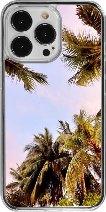 Actual product image PhoneLook Cover transparent Summer 2023 palm tree vibe (Apple iPhone 13 Pro)