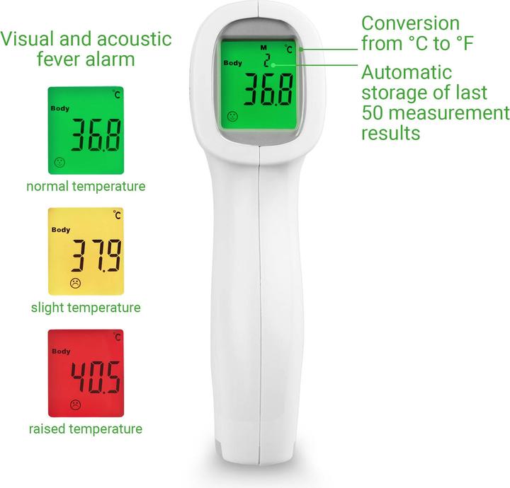 Actual product image Medisana TM A79 Infrared (Non-contact, Forehead)
