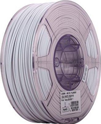 Actual product image eSUN ABS+ 1.75mm Cold White 1kg 3D Filament (ABS, 1.75 mm, 1000 g, White)