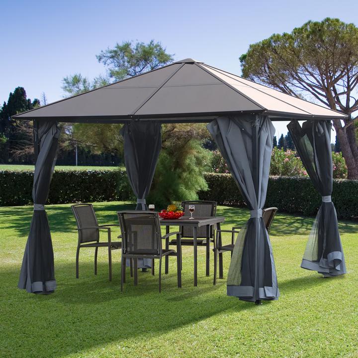 Actual product image Outsunny Pavilion (300 cm, 300 cm)