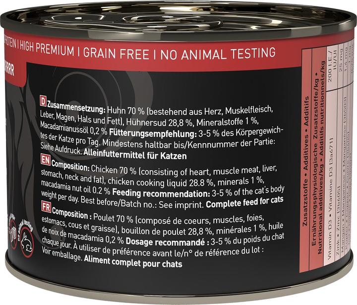 Actual product image Catz Finefood Purrrr No.103 Chicken (Adult, 6 pcs., 220 g)