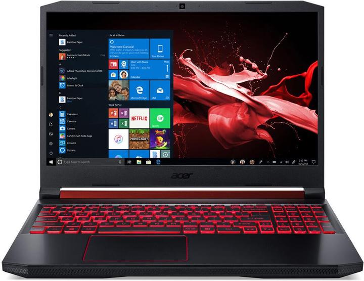 Produktbild Acer Nitro 5 – AN515-54-72B7 (15.60", Intel Core i7-9750H, 16 GB, 512 GB, DE)