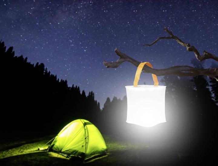Produktbild Calima CAMPING EQUIPMENT LED-Solar Campinglaterne, aufblasbar
