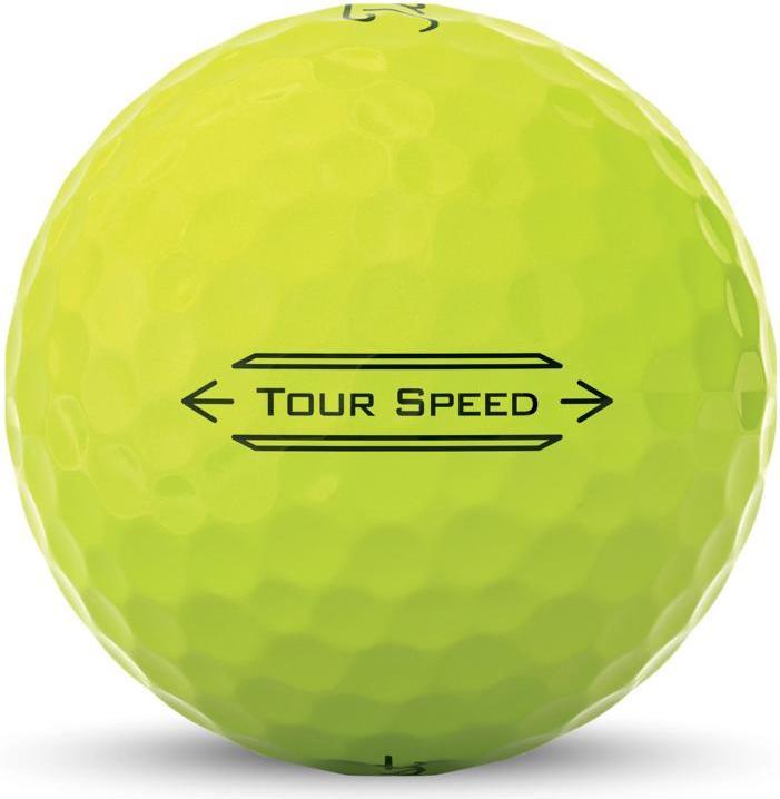 Actual product image Titleist Tour Speed yellow (22)
