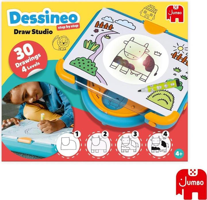 Productafbeelding Jumbo Dessineo Atelier voor dessin (Meertalig)