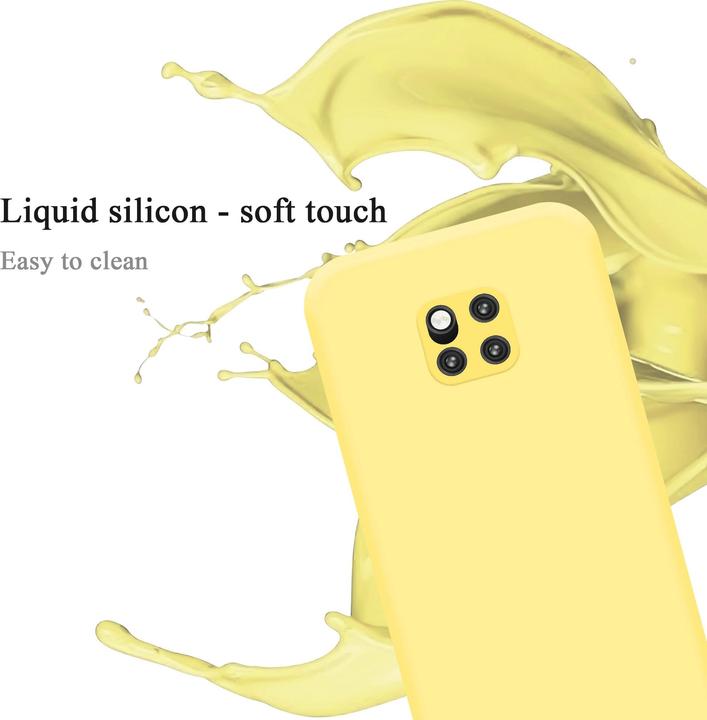 Actual product image Cadorabo TPU Liquid Silicone Case Cover (Mate 20 Pro)