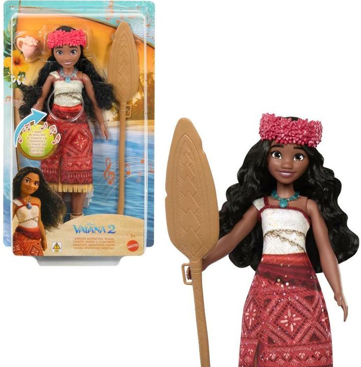Actual product image Disney Princess Disney Vaiana 2 Singing Adventure Vaiana doll (D, E, I, F)