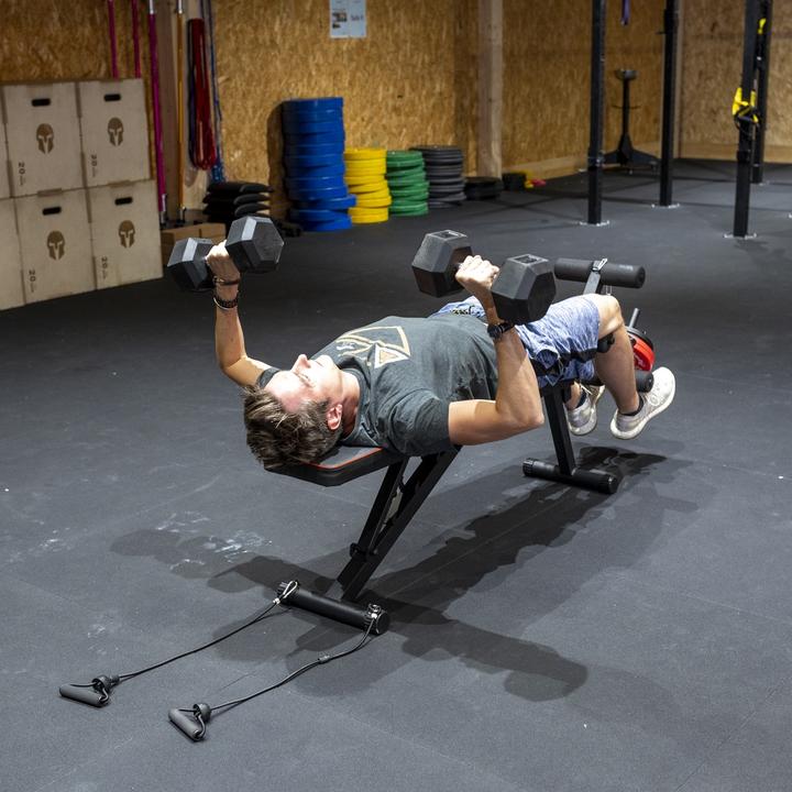 Actual product image Gladiatorfit Multifunctional weight bench