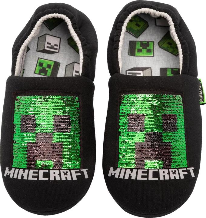 Produktbild Minecraft Boys Sequin Slippers (36)
