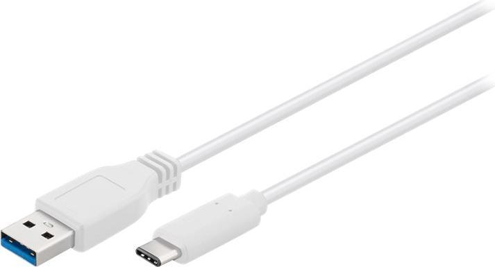 Produktbild Sinox iMedia USB C til USB A kabel. 2m. Grøn (2 m, USB 3.2 Gen 1)