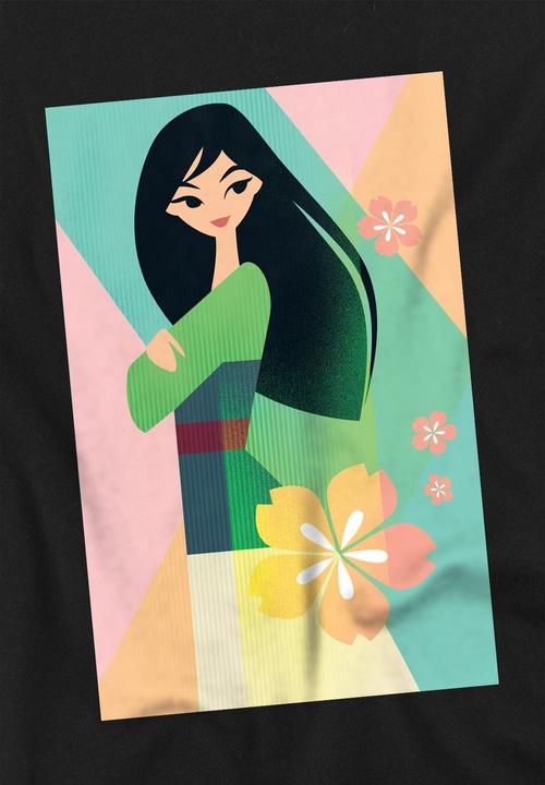 Actual product image Mulan Childrens/Kids Sketch T-Shirt (128)