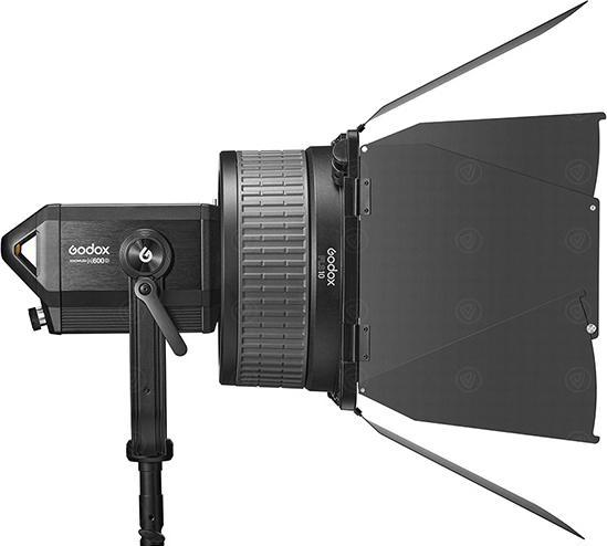 Image du produit Godox Porte-fenêtre de Fresnel LB-02 (Coupe-flux, 25.40 cm)