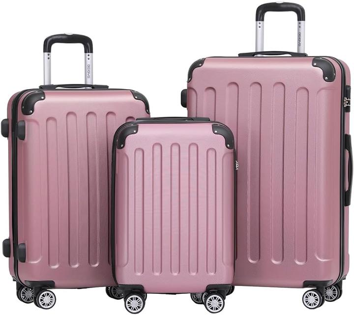 Actual product image Beibye Hartschalenkoffer-Set (110 l, Hand luggage (up to 50 litres), M (50 - 90l), L (90 - 115l))