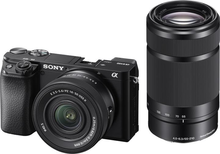 Sony Alpha 6100 Kit (16 - 50 mm, 24.20 Mpx, APS-C / DX)