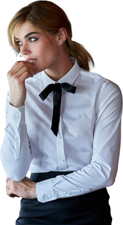 Image du produit Tee Jays Blouse en popeline stretch de luxe à manches longues (3XL)