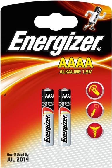 Produktbild Energizer Max Alkaline (2 Stk., AAAA, 595 mAh)