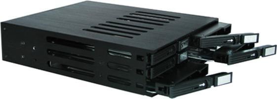 Immagine prodotto JJ Computer JOUJYE mini backplane per 6 x 6,35cm 2,5 pollici HDD nero (2.5")