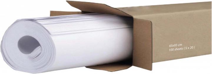 Produktbild Magnetoplan Flipchartpapier 100 Blatt, gerollt
