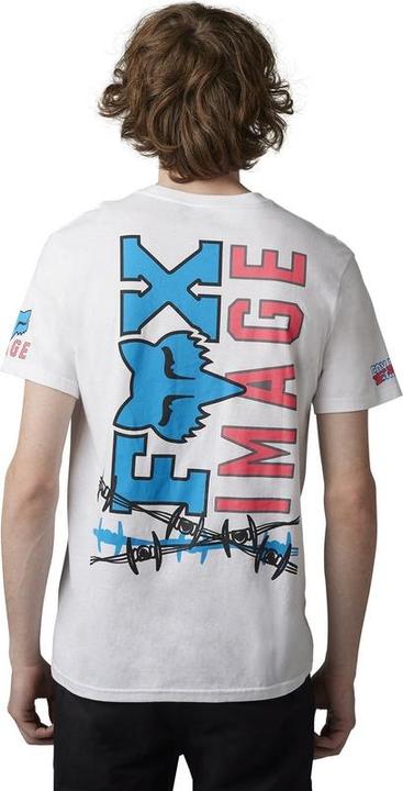 Produktbild Fox Tee 23 Barb Wire Ss Prem Opt Wht S (S)