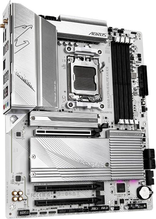 Actual product image Gigabyte B650 A ELITE AX ICE (AM5, AMD B650, ATX)