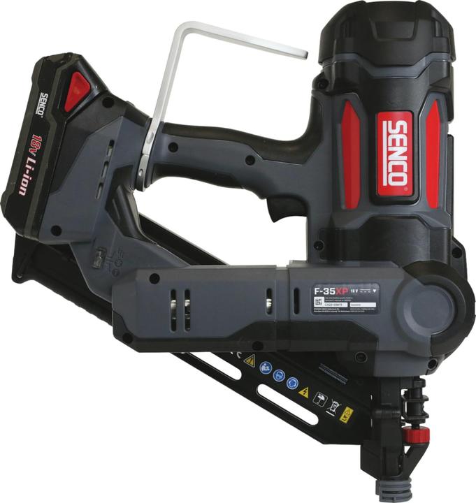 Produktbild Senco F-35 XP Fusion Akku Rahmennagler Streifennagler 18 V 50-90 mm ( 10G2001N ) + 2x Akku 3,0 Ah +