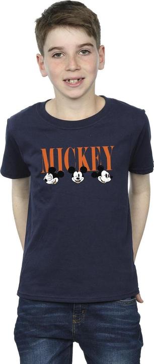 Actual product image Disney Boys Mickey Mouse Faces T-Shirt (152, 158)