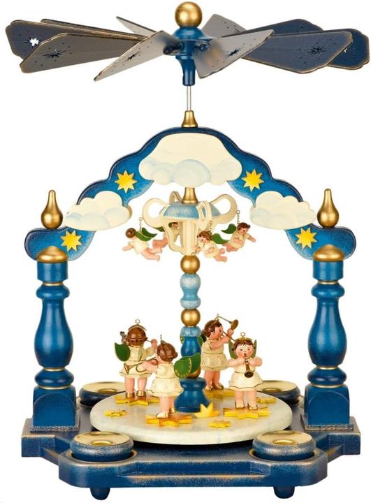 Image du produit Hubrig Volkskunst Weihnachtspyramide Engelorchester