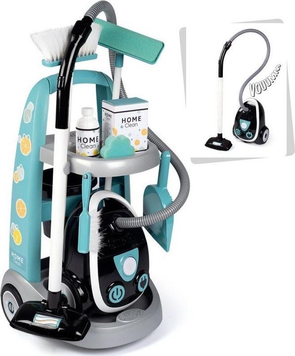 Immagine prodotto Smoby Carrello di pulizia con aspirapolvere