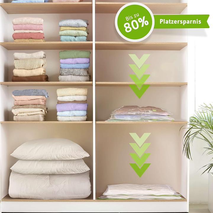 Image du produit Nordic Vakuumbeutel-Set für Kleidung (6x, Grösse S)