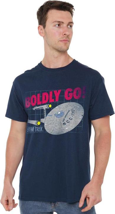 Actual product image Mens Boldly Go T-Shirt (L)