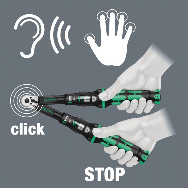 Actual product image Wera Torque spanner set (10 Nm, 100 Nm)