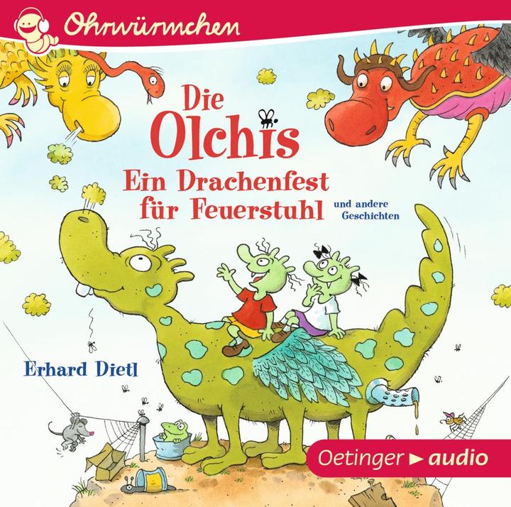 Image du produit Die Olchis - Ein Drachenfest (Les Olchis - Une fête du dragon) F (Robert Missler, Erhard Dietl, Frank Gustavus, Kay Poppe, Allemand)