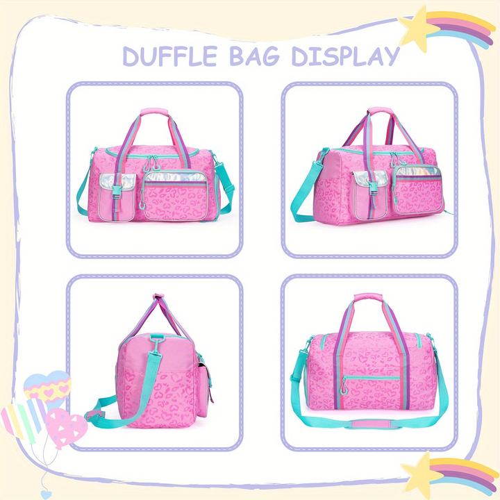 Actual product image Only-Bags.Store Schicker Seesack mit Schuhfach und Nassfach - strapazierfähige, leichte Nylon-Turn- und Reisetasche
