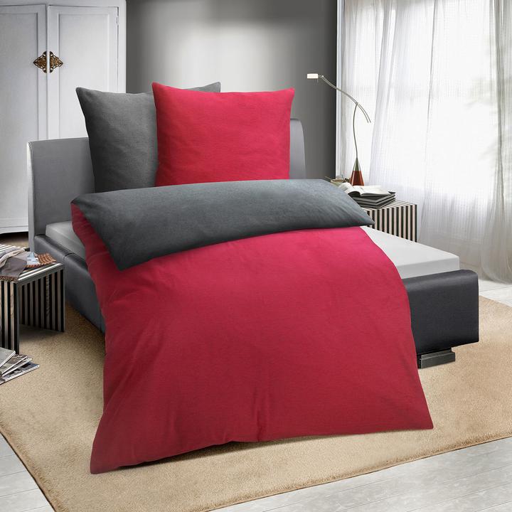 Produktbild Traumschlaf Melangebiber (Bettwäsche Set, 200 x 200 cm, 2x (80 x 80 cm))