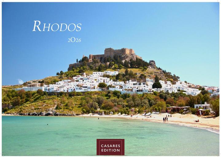 Actual product image Rhodos 2026 L 35x50cm (35 x 50 cm, German)