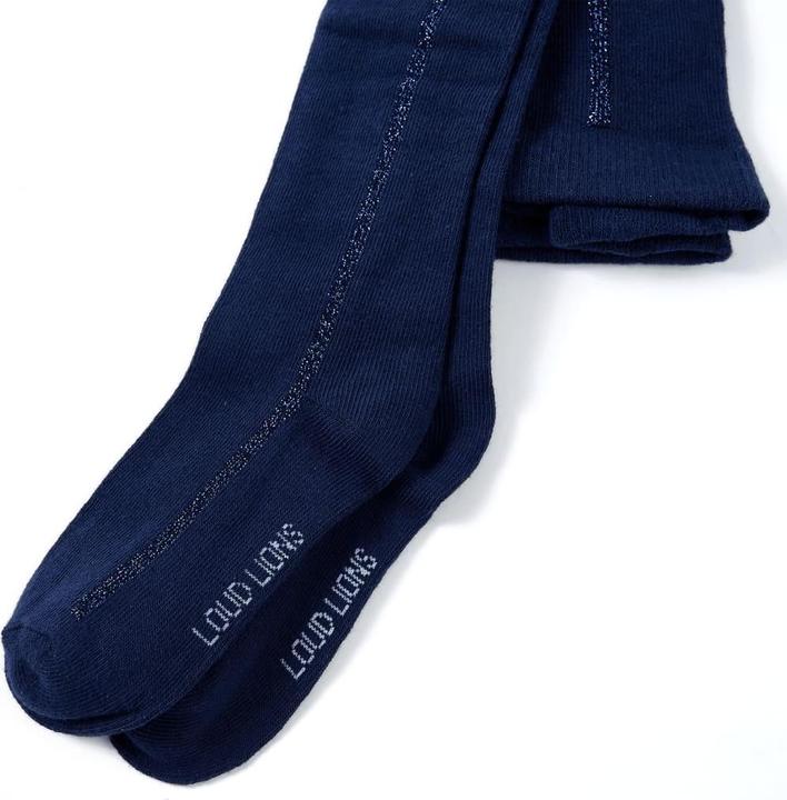 Produktbild VidaXL Kinderstrumpfhose Marineblau 116,Farbe: Marineblau,Material (116)