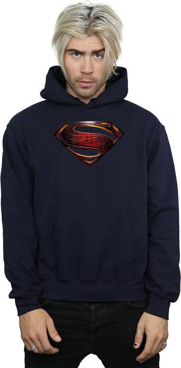 Immagine prodotto Justice League Movie Superman Emblem Felpa con Cappuccio Uomo (XL)