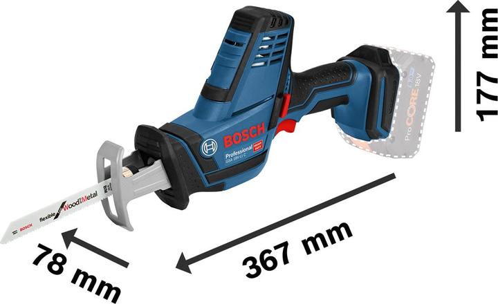 Immagine prodotto Bosch Professional Gsa 18v-Li C