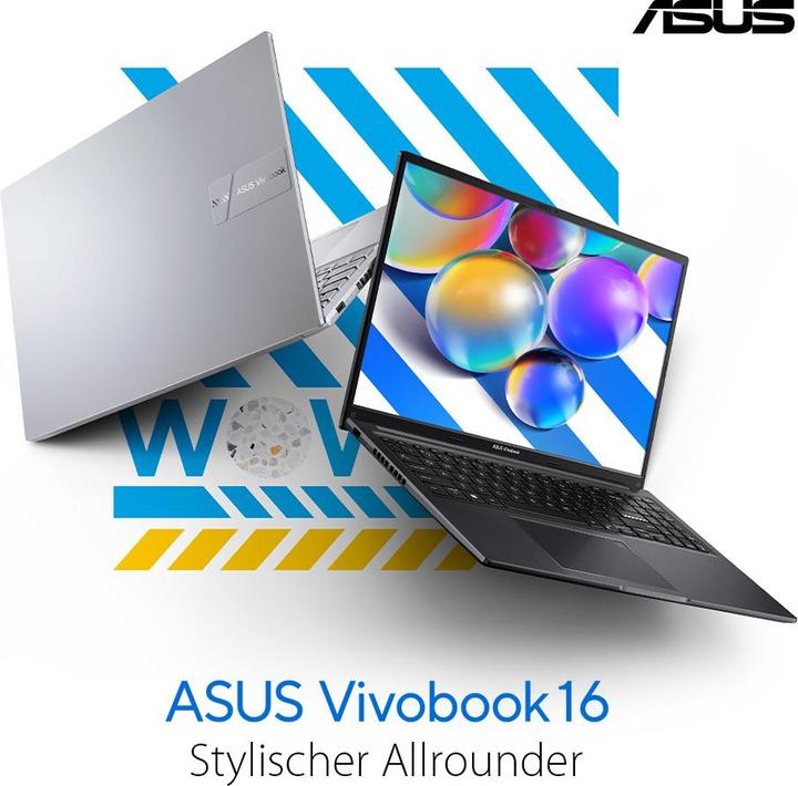 Produktbild ASUS Vivobook 16 (16", Intel Core 7 150U, 16 GB, 1000 GB, DE)