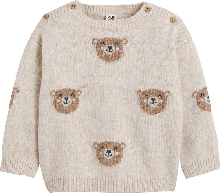 Actual product image La Redoute Collections Jumper with round neckline (54)