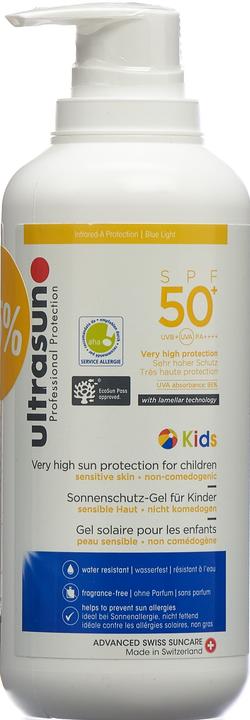 Ultrasun Enfants (Gel solaire, SPF 50+, 400 ml)
