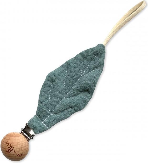 Image du produit Milkii Attache-sucette Leaf, Moss Green