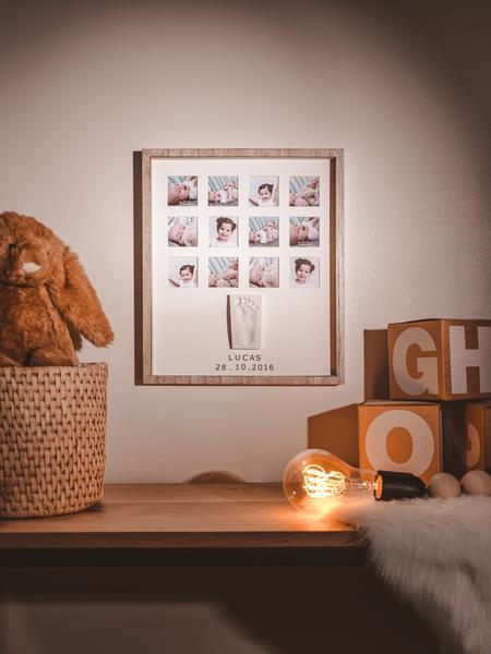 Image du produit Baby Art My very fist year Ligne de bois