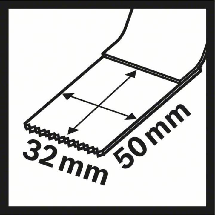 Image du produit Bosch Zubehör Lame de scie plongeante Accessories PAI