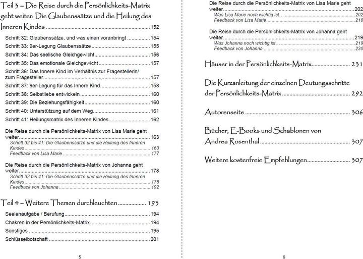 Actual product image Die Deutung der Persönlichkeits-Matrix mit Lenormandkarten (German, Andrea Rosenthal, 2021)