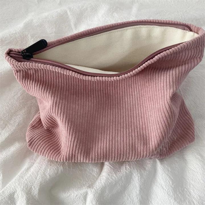 Produktbild Only-Bags.Store Cord Reise Kosmetiktasche Portable Make-up Aufbewahrungstasche Geldbörsen grosse Kapazität