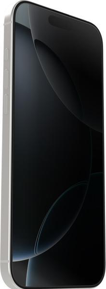 Actual product image OtterBox Premium Pro Glass Privacy Screen Protector (1 Piece, Apple iPhone 16 Pro Max)