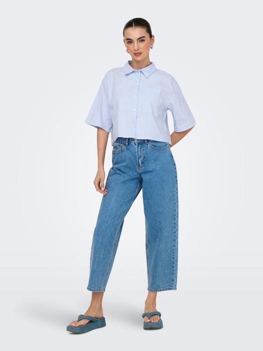 Image du produit JdY Normal geschnitten Hemdkragen Weite Ärmel Hemd Hemd (XL)